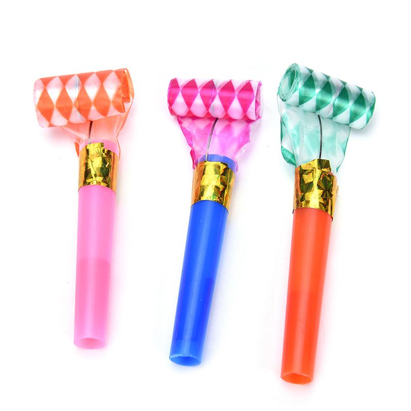 7 5cm Multicolor Party Blowouts Whistles Kids Birthday Party