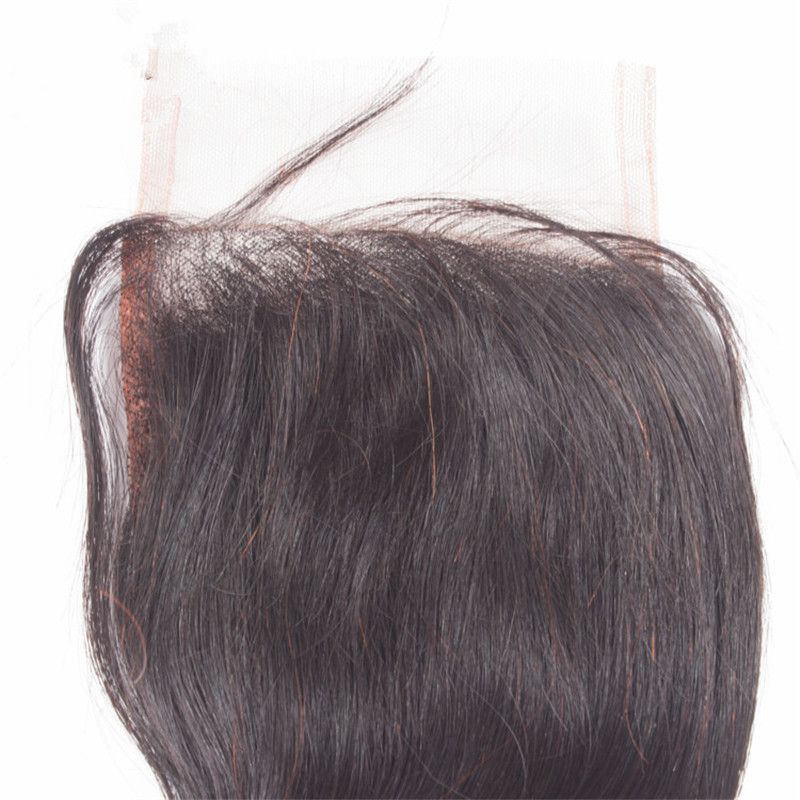 Ön Renkli Ombre Renk T1B Turuncu Brezilyalı Vücut Dalga Dantel Kapatma Ile 3 Demetleri Remy% 100% İnsan Saç Uzantıları Ücretsiz Kargo