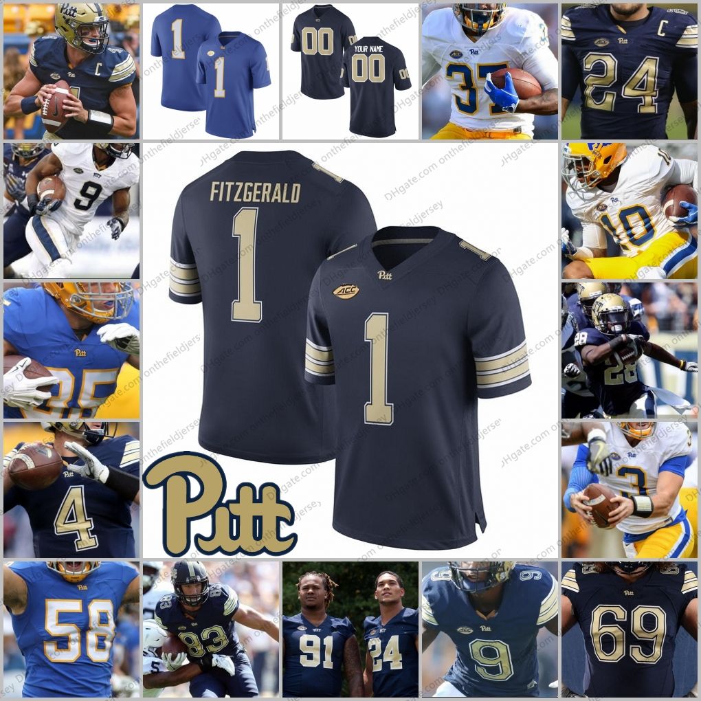 custom pitt panthers jersey