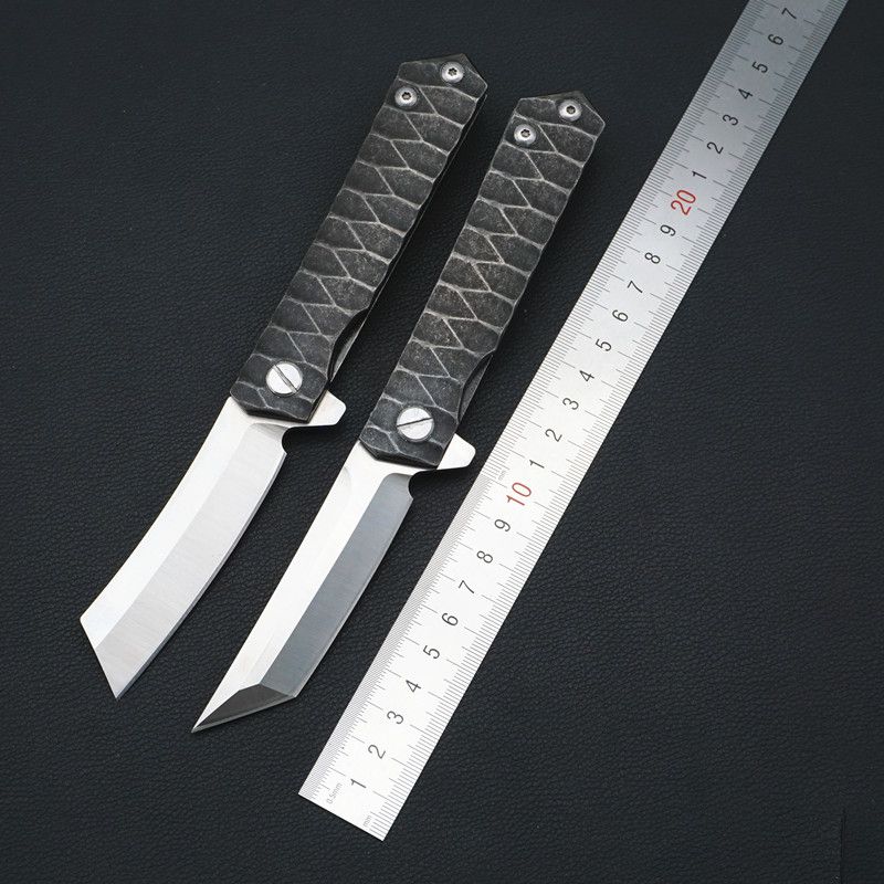 New Katana Style D2 Blade S.Steel Handle Rescue EDC Tools Tactical