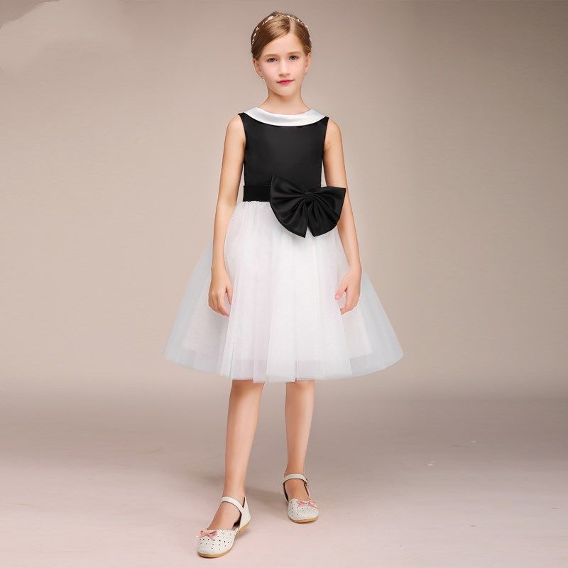 Grosshandel Vintage Gelbgold Ballkleid Blumenmadchen Kleider Fur