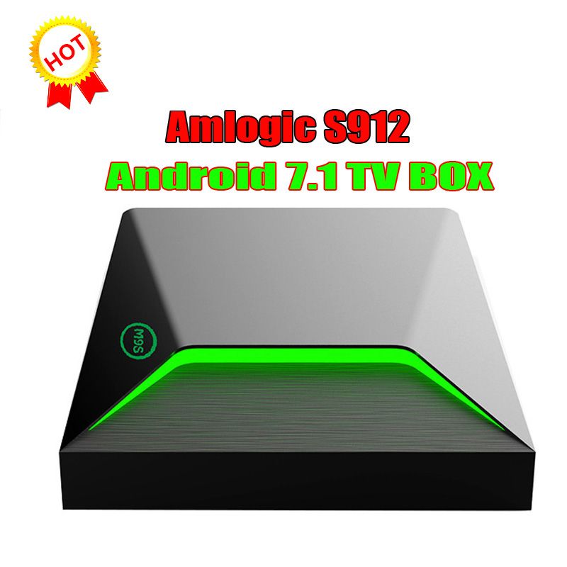 2018 Octa Core Android TV Box 7 1 M9S Z9 S912 2gb 16gb 1000M Lan BT4 0 dual wifi Android 7 1 smart tv box Better T95Z PLUS X92 TX3
