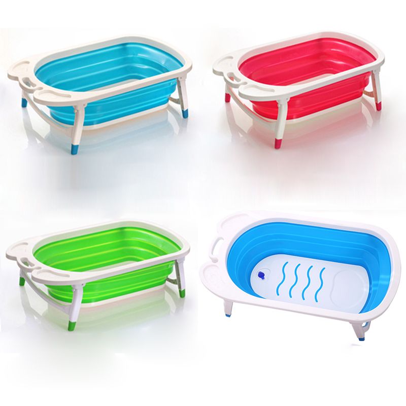 2019 new style foldable baby bathtub/cheap folding baby bath tub