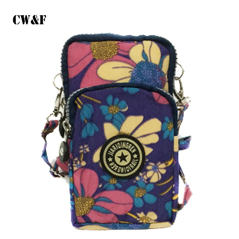 2018 Small Luggage Travel Bags Women Phone Bag Case For Walking Halter Wrist Package Pouch Puse ...