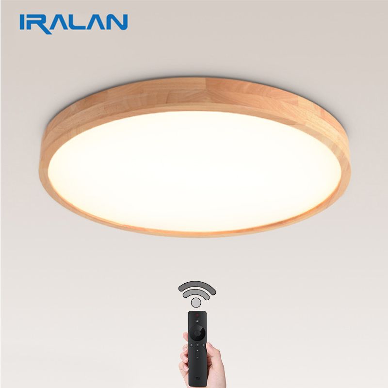2018 Ultra Thin Practical 6cm Led Ceiling Lights Wood Round For Ultra Thin Practical 6cm Led Ceiling Lights Wood Round For Living Room Bedroom Indoor