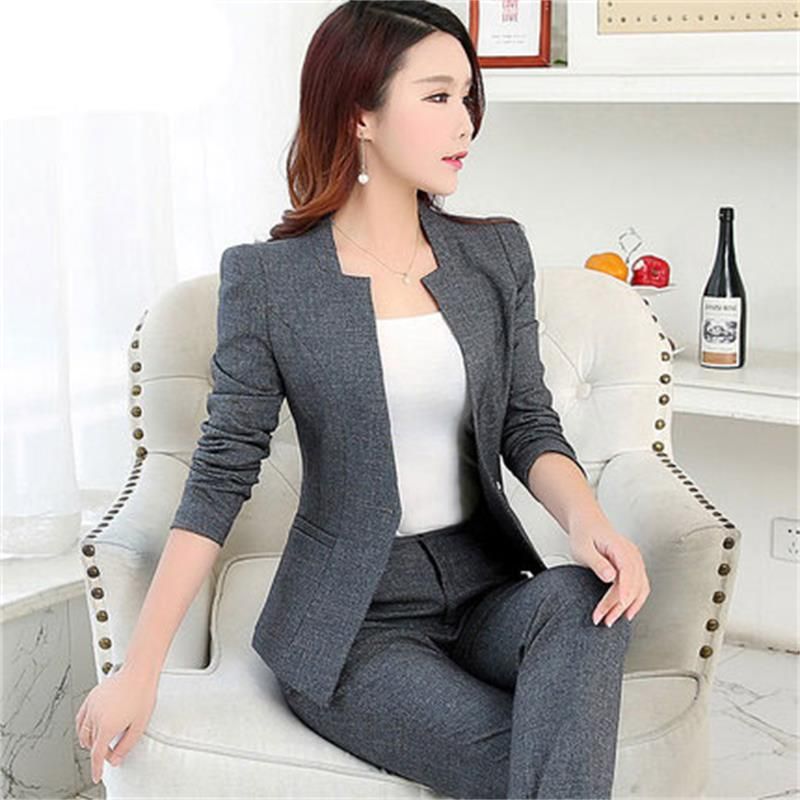 2019 high quality spring new women s suits suits professional wear