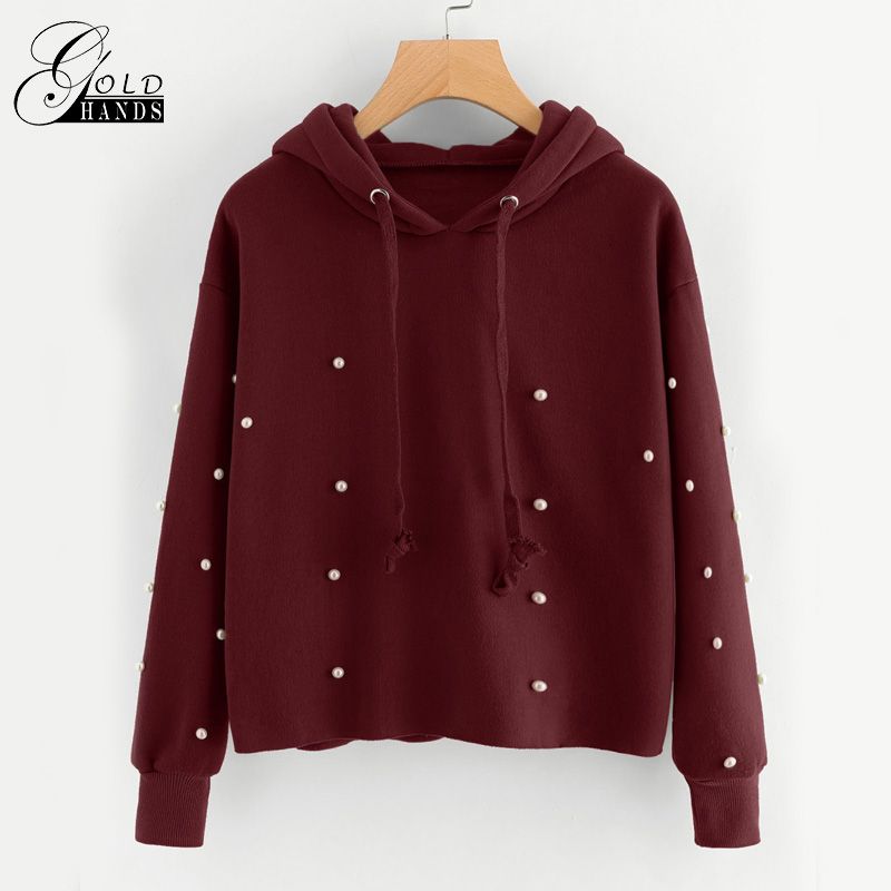 sport lace hooded sweatshirt