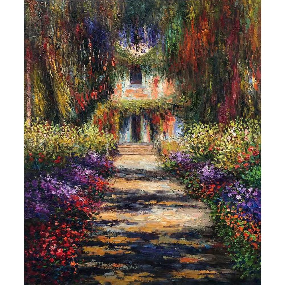 Compre Obra De Arte Hecha A Mano Claude Monet Reproducción Sendero De