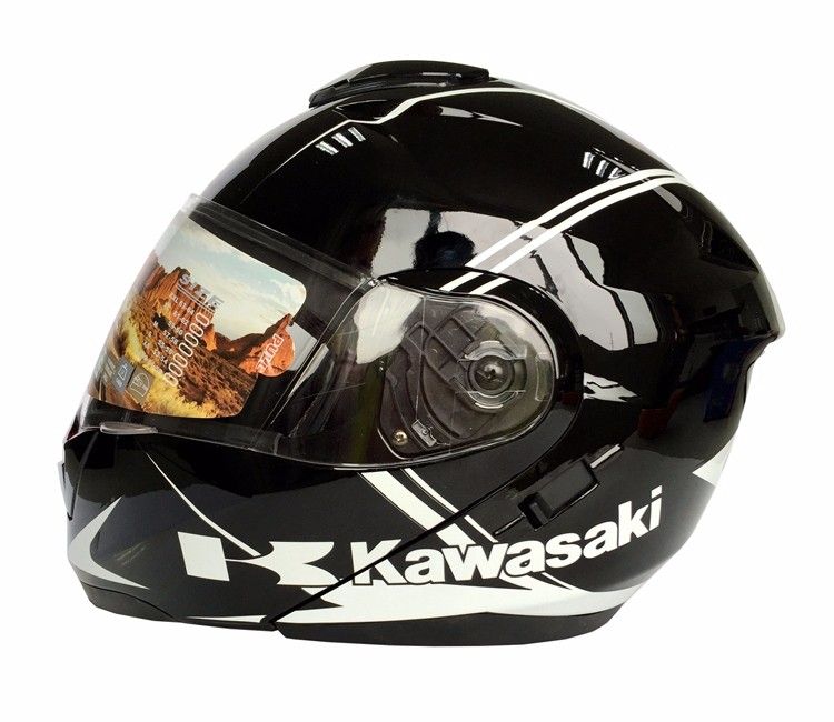 Acquista Kawasaki Casco Flip Up Doppia Lente Casco Da Moto Da Uomo Racing  Casco Motocicletta Capacete Moto Cascos DOT Omologato Rosso A 71,85 € Dal  Mymoto | It.DHgate.Com