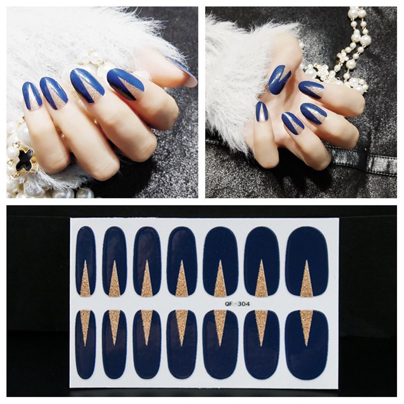 Nail Design Manicure Stickers Diy Nail Art Sticker For Nails Full Nail Design Manicure Stickers Diy Nail Art Sticker For Nails Full