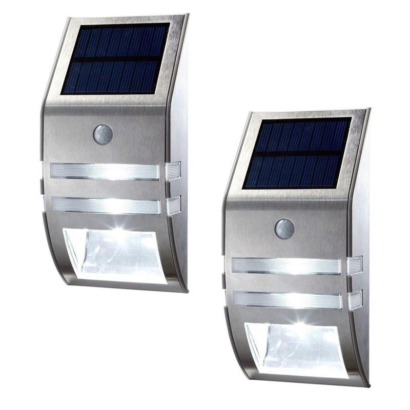 2led Solar Powered Lights Outdoor Lighting With Motion Sensor Light 2led Solar Powered Lights Outdoor Lighting With Motion Sensor Light Waterproof Security For Garden Patio Yard Path Fence Step Deck