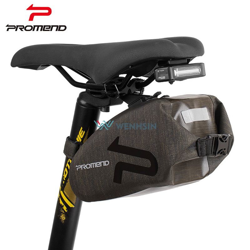 Promend Folding Bike Bag Bicycle Cover Saddle Tail Seat Waterproof Promend Folding Bike Bag Bicycle Cover Saddle Tail Seat Waterproof Storage Frame Bags Cycling Mtb Rear Pack Panniers Accessories