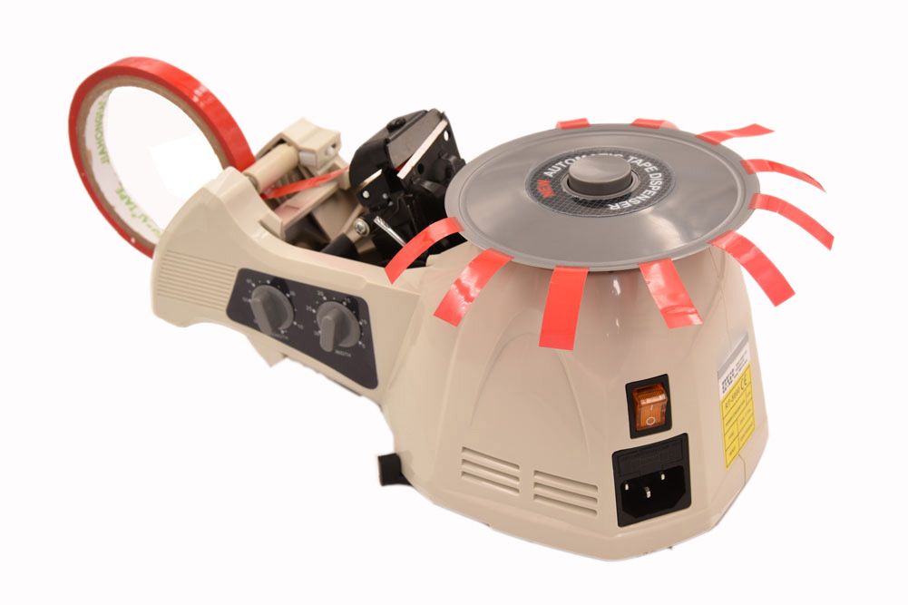 KNOKOO Electric Tape Dispenser RT3000 Carousel Automatic Packing Tape Cutter Machine for 325mm