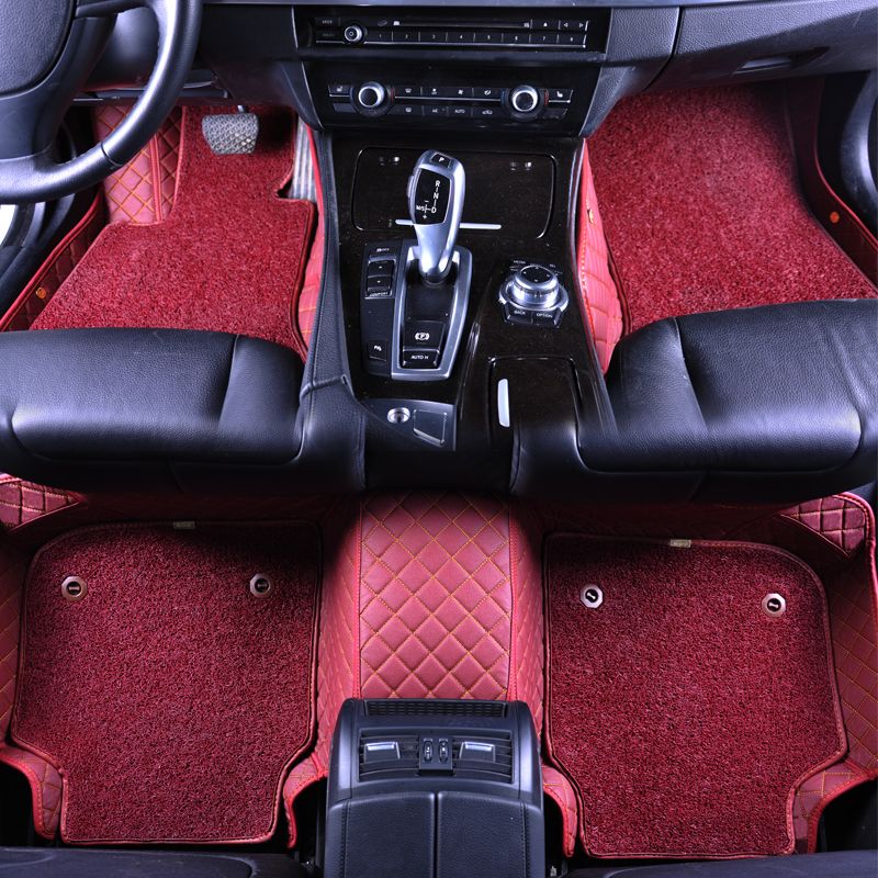 2019 Custom Fit Double Layer Car Floor Mats Double Deck Foot Mats