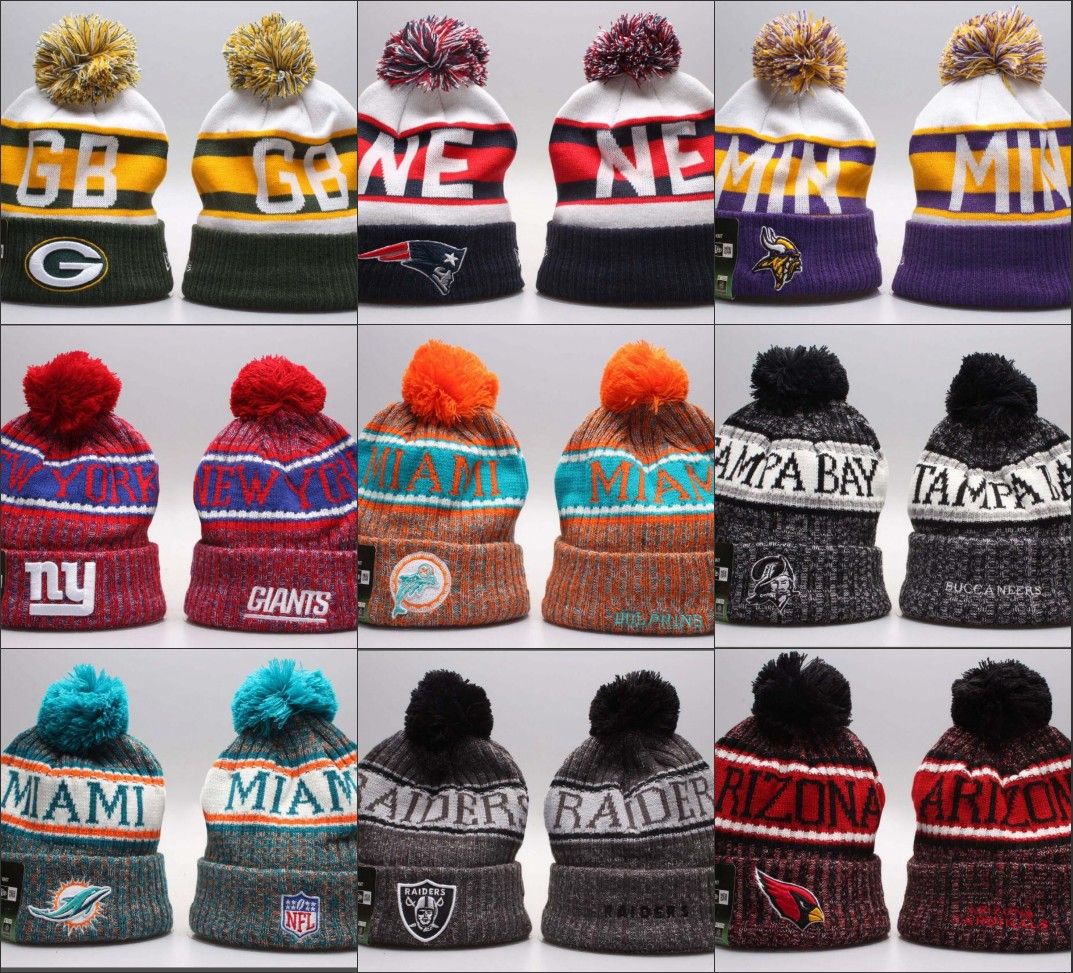 nfl team beanies