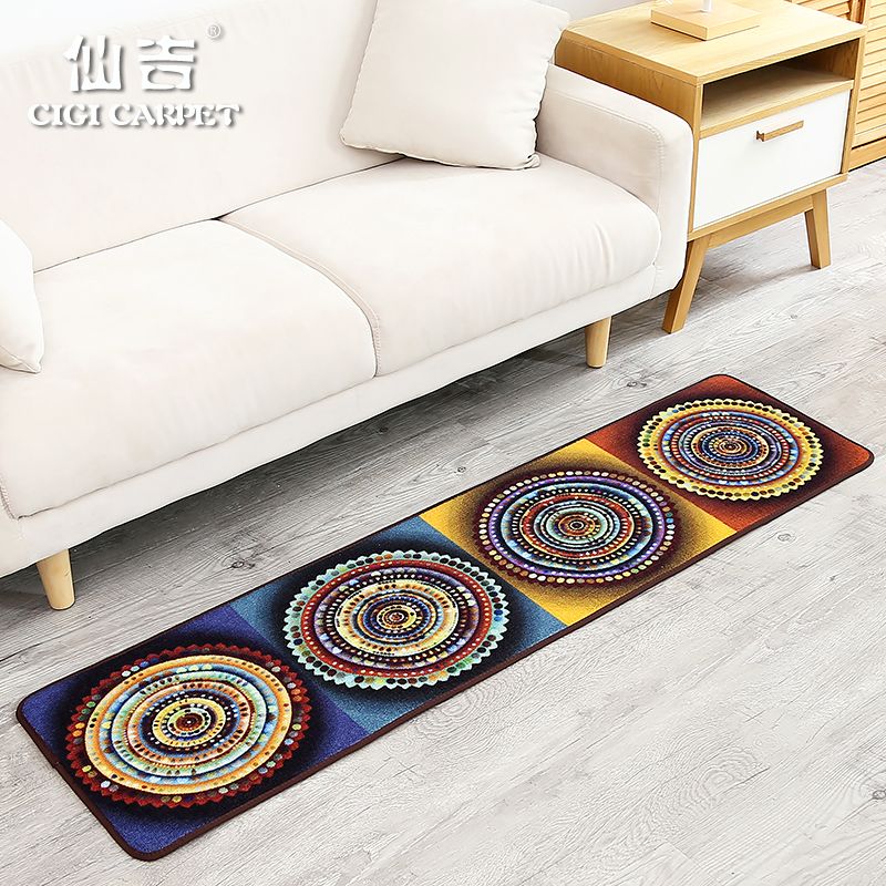 CIGI Moderne Chinesische Folk Style Fashion Lange Matte Schlafzimmer Teppich Küche Bad Fenster Anti Skid Bodenmatte Füße Möbel CIGI Moderne Chinesische Folk Style Fashion Lange Matte Schlafzimmer Teppich Küche Bad Fenster Anti Skid Bodenmatte Füße Möbel