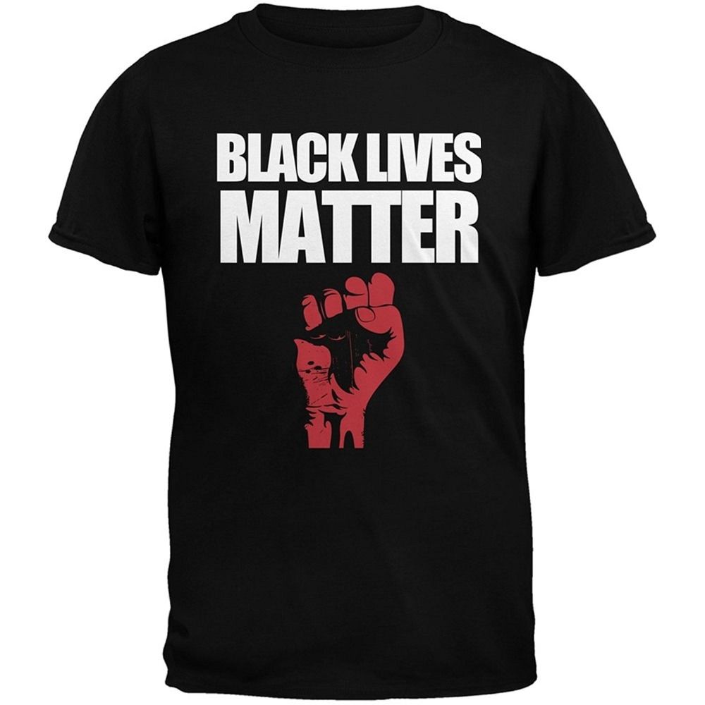 Black Lives Matter Black Adult T-Shirt