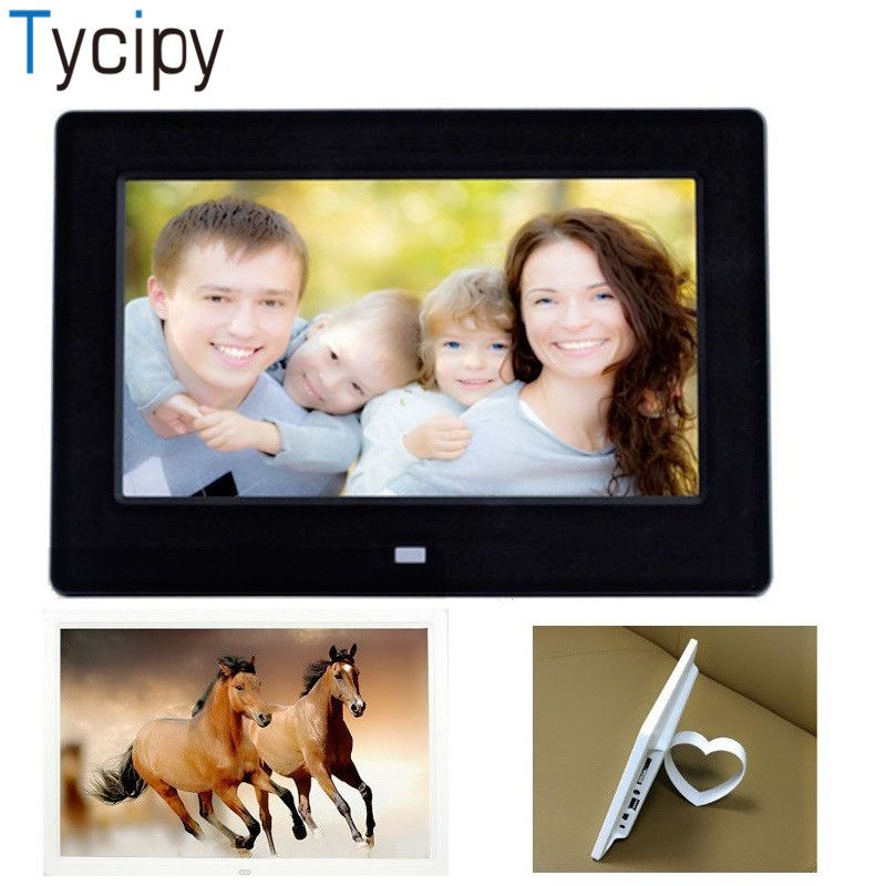 2018 Tycipy 10 Digital Photo Frame Hd Led Electronic Double Sided 2018 Tycipy 10 Digital Photo Frame Hd Led Electronic Double Sided Lcd Bluetooth Screen For Playback Mp4 From Shuokai001