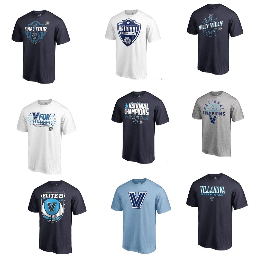 Villanova wildcats Hoops Short sleeve tee Gray Size Medium Nwt