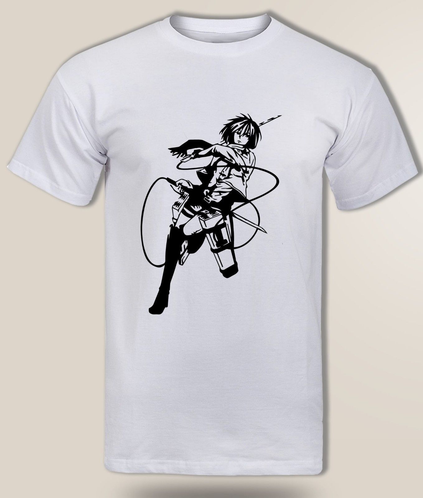 Mikasa Ackerman T Shirt Eren Attack On Titan AOT Survey Cops Anime