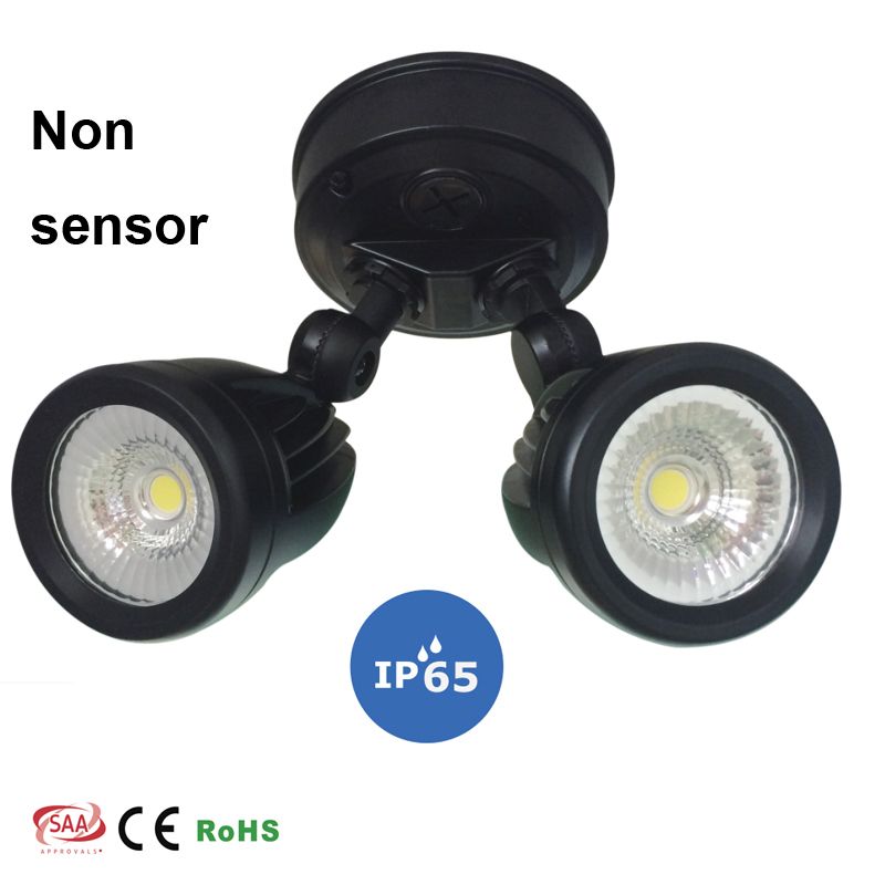 1 Light Head 2 Heads 10w 2x10w Adjule Wall Mount Led 1 Light Head 2 Heads 10w 2x10w Adjule Wall Mount Led Floodlight Outdoor Or Indoor Surface Mounted Non Sensor Lamp Security