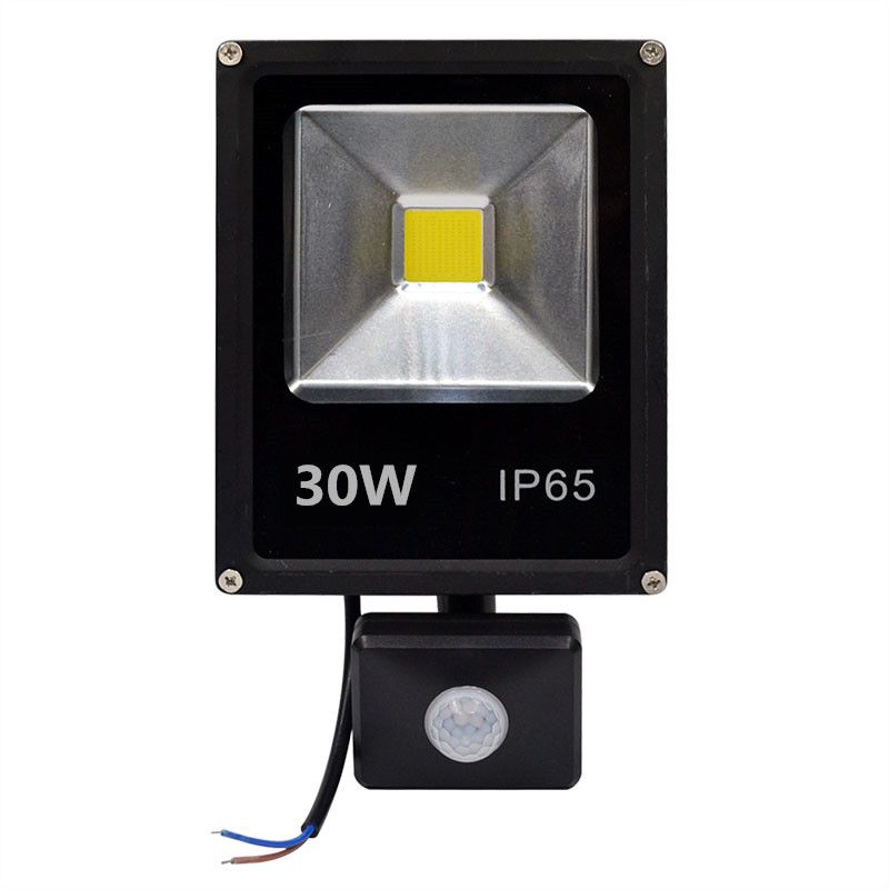 Motion Sensor Led Flood Light 50w 30w 10w Waterproof Pir Floodlight Motion Sensor Led Flood Light 50w 30w 10w Waterproof Pir Floodlight Spotlight 220v Outdoor Lighting Street Lamp Reflector Exterior Lights