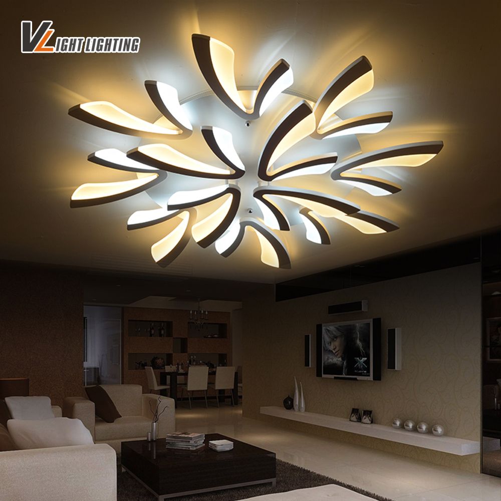 2018 New Acrylic Modern Led Ceiling Lights For Living Room Bedroom 2018 New Acrylic Modern Led Ceiling Lights For Living Room Bedroom Home Lighting Decorative Remote Control Lamp From Kirke 135 41 Dhgate Com