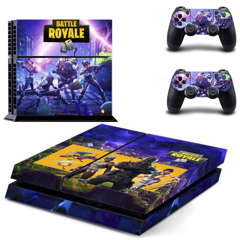 2019 for ps4 game fo!   rtnite sticker for sony playstation 4 console skin controllers stickers battle royable fortress set controller protector from shell case - fortnite psn skin 2019
