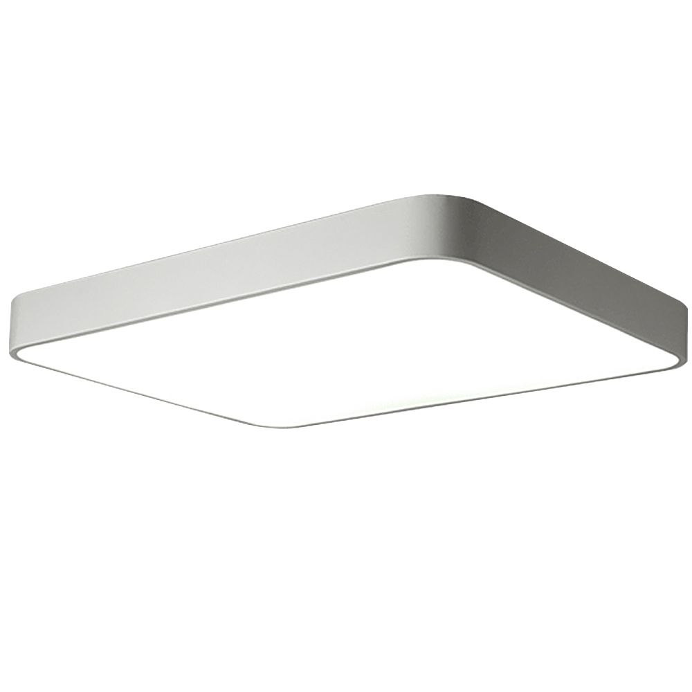 Led Ceiling Lights Modern Minimalist Rectangular Office Balcony Lighting Fixture Indoor Lamp Living Room Ac 90 265v