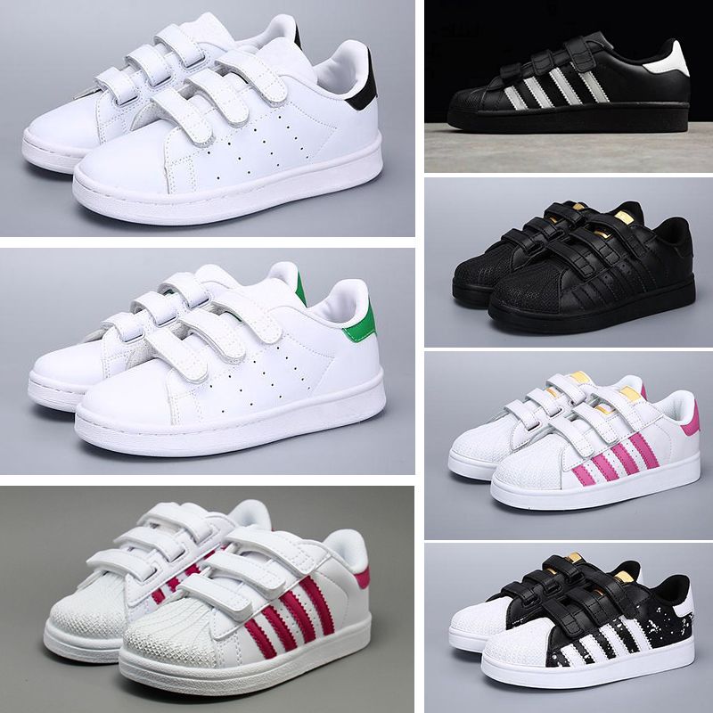 adidas superstar metal toe Jaune enfant