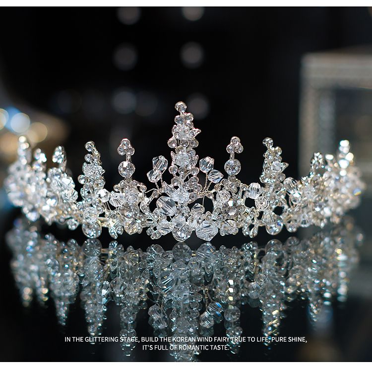 2019 Luxury Bridal Crown Cheap But High Quality Sparkle Beaded