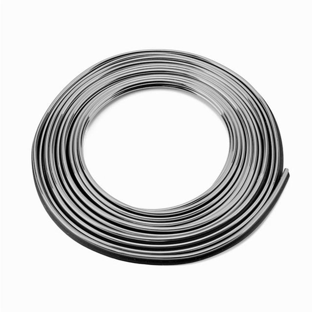 4Pcs Interchangable Patch Bumper Guard Strip Anti-Scratch Bumper Protector Trim For Cars SUV Pickup Truck Car Accessories-White