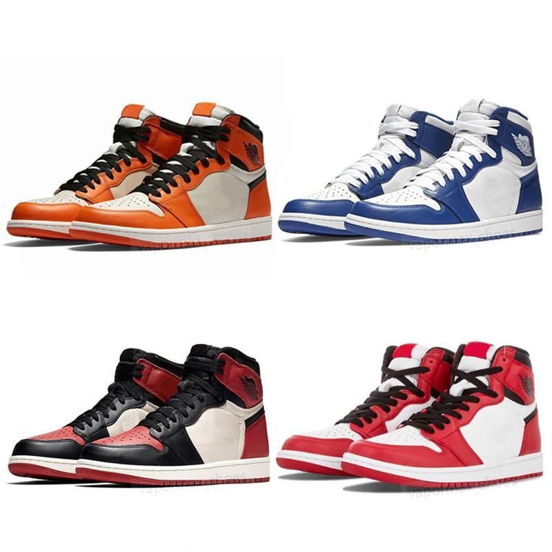royal blue and orange basketball shoes