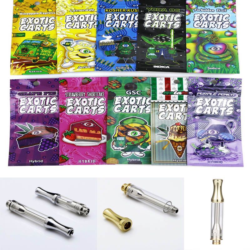 AC1003 Exotic Carts Vape Tank Extract Oil Vaporizer Atomizer 510