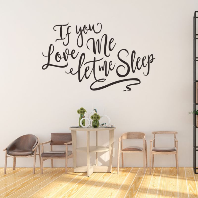 Removable Wall Sticker Sayings Words Art Decor Decal Living Room Bedroom Vinyl Carving Self Adehesive Pvc Z