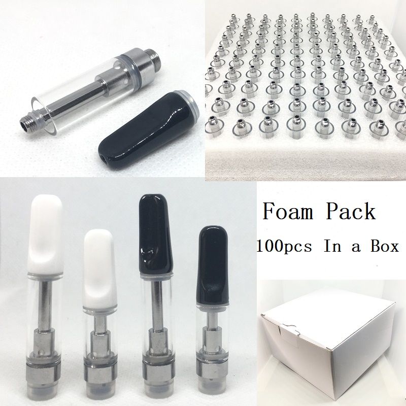 Cre C Ceramic Coil Ceramic Drip Tip Cartridge 0.5ml 1ml Empty Vape Pen