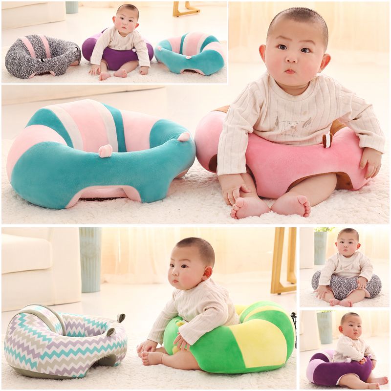 Plush Safety Eat Baby Chair Seat Soft Support Infant Child Pillow Cushion Sofa Chairs Lla330