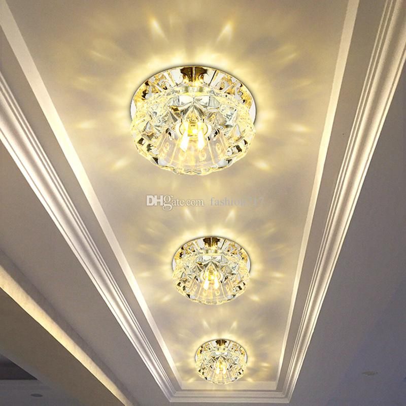 2019 Flush Mount Small Led Ceiling Light For Art Gallery Decoration Led Front Balcony Lamp Porch Corridors Light Fixture