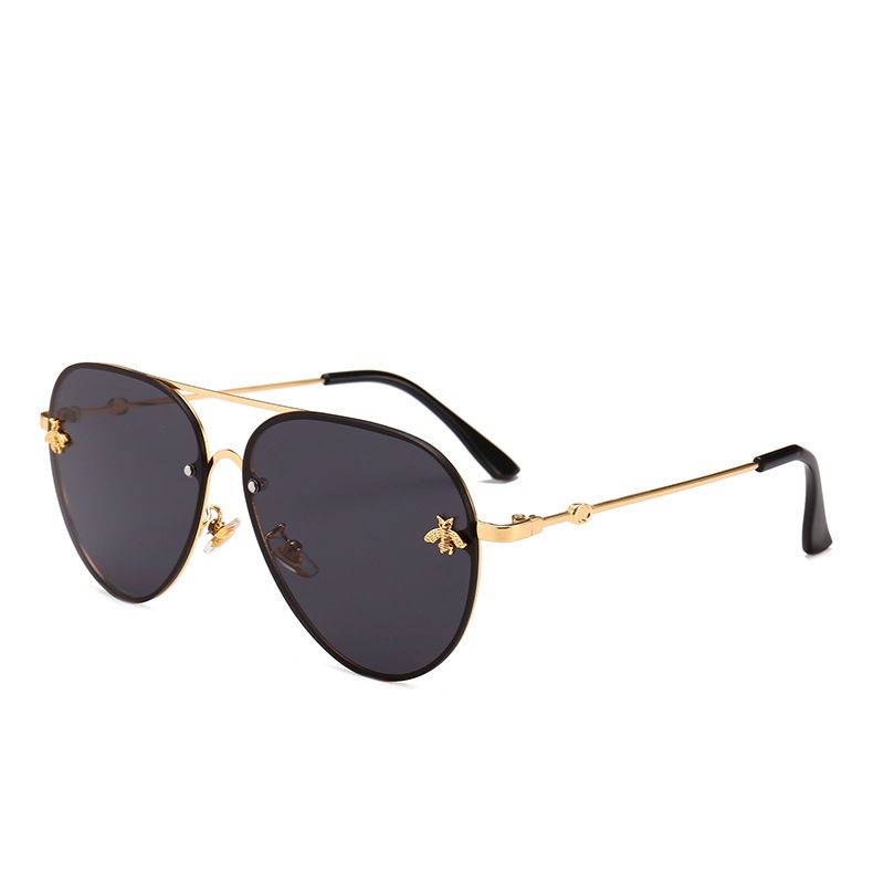 Bee Sunglasses Retro Metal Frame Sunglasses Europe And The United