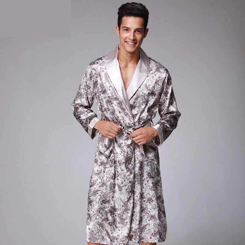 mens paisley bathrobe