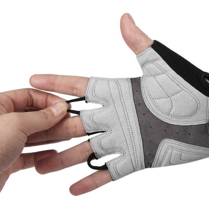 PRO Glove Road Cycling Bike Bicycle Biking Half Finger Fingerless Gloves mitts