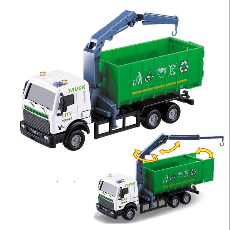 Multi Garçon Alliage En Voiture Jouet Back D'anniversaire Cadeau City Choix Folklift Métallique Modèle Pull Jouets Service 7bygYf6v