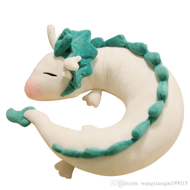 2021 Anime Ghibli Miyazaki Hayao Plush Toy Spirited Away Haku 28cm Cute ...