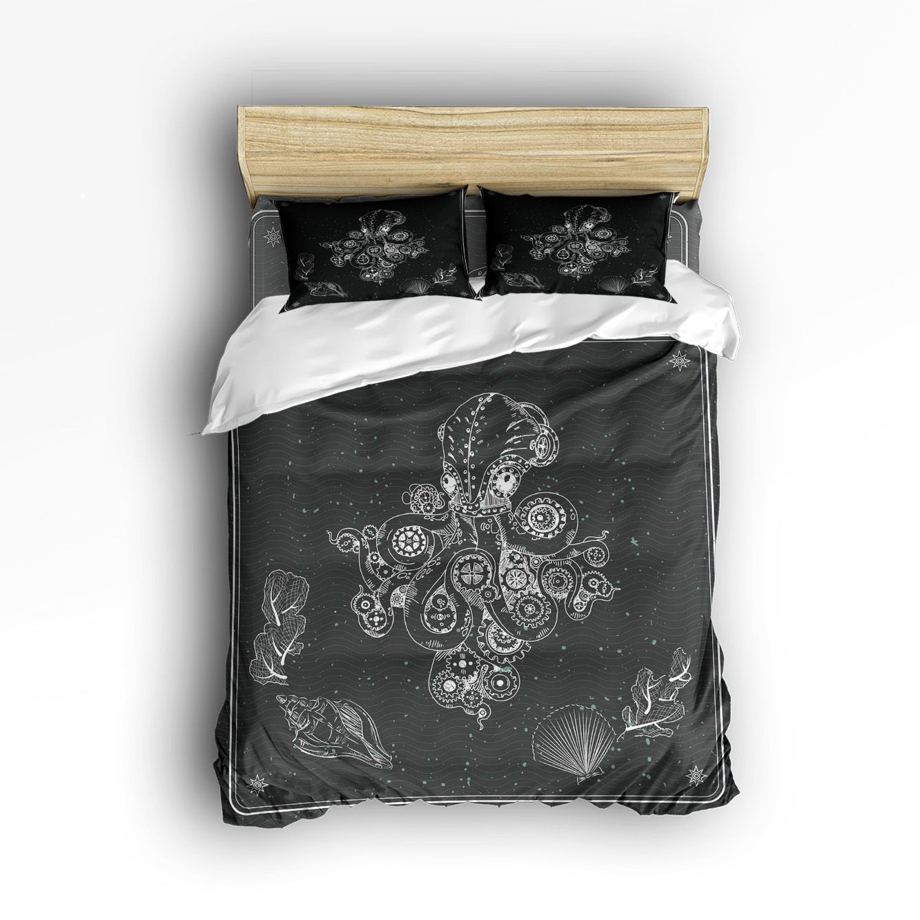 Creative Octopus Bedding Sets Soft Duvet Quilt Cover Bed Creative Octopus Bedding Sets Soft Duvet Quilt Cover Bed Set Single King Queen Double Bedclothes Jacquard From Ag