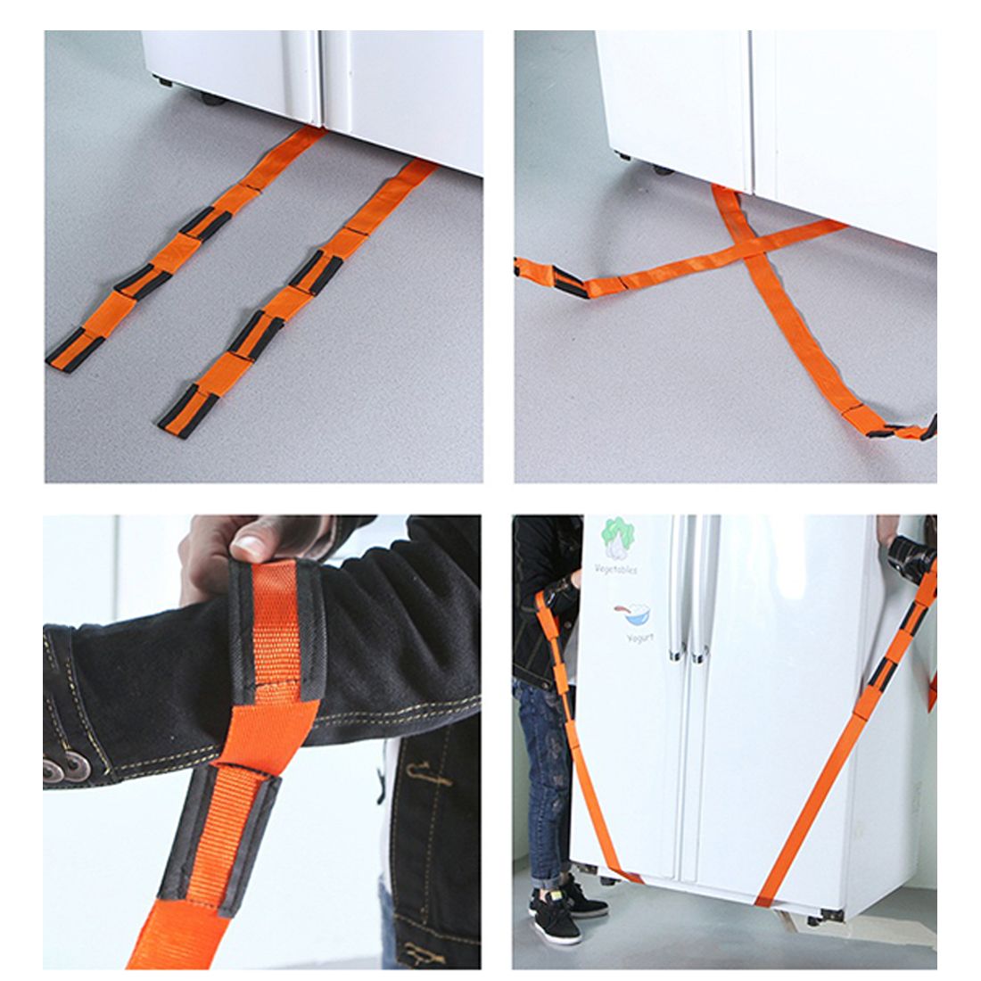 2021 Forearm Forklift Lifting Moving Strap Transport Belt Wrist Straps