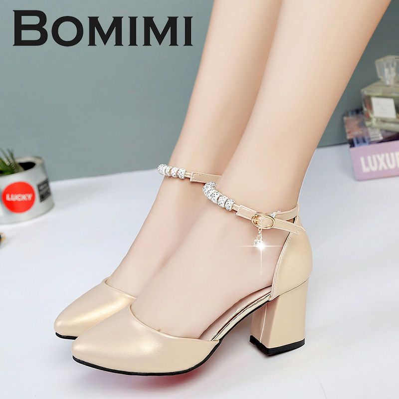 Bomimi 3 Medio Pumps Eleganti Donna Scarpe 5 Acquista Cm Tacco K1FlJc
