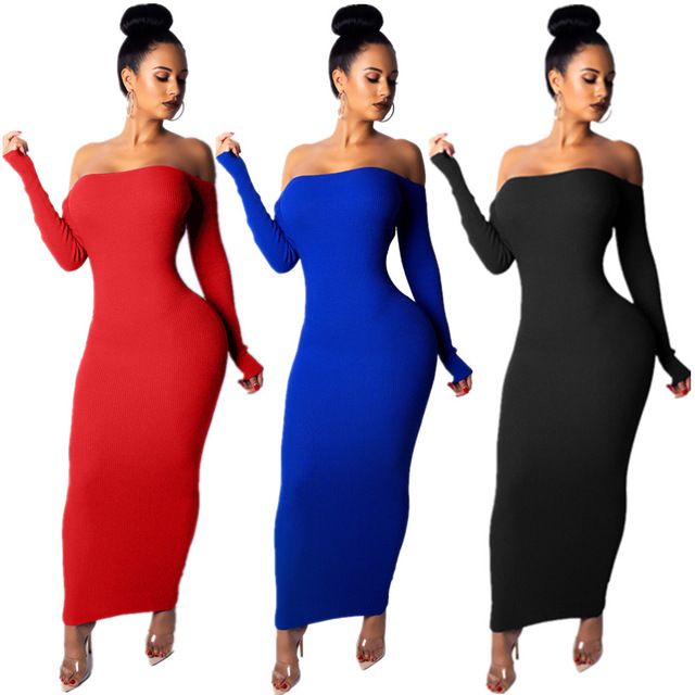 Full Length Pencil Dress