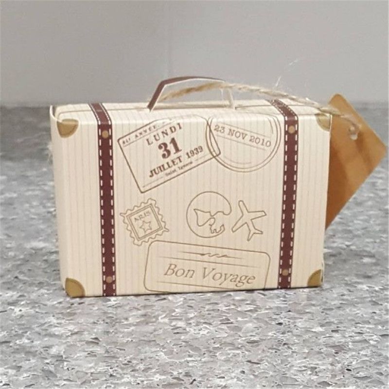 Vintage Airplane Suitcase Favor Boxes Wedding Baby Shower Favors Vintage Airplane Suitcase Favor Boxes Wedding Baby Shower Favors
