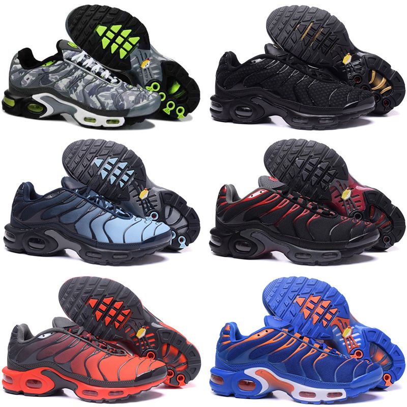 Acheter Nike Air TN 1 2019 Date Plus SE Tn Tuned 1 Hybird Hommes Chaussures De Course Hommes 