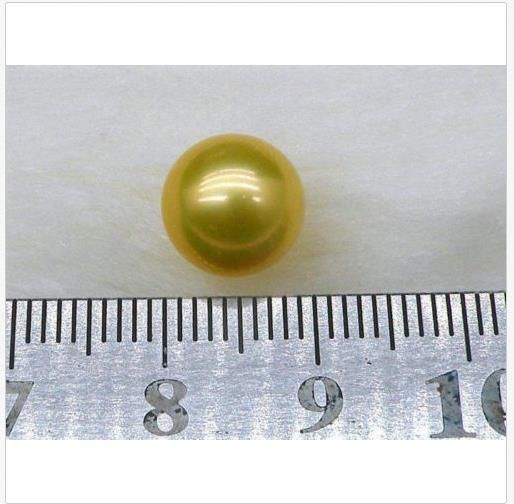 9mm Button Half-drilled Freshwater Pearls for Jewellery Making Earrings AAA